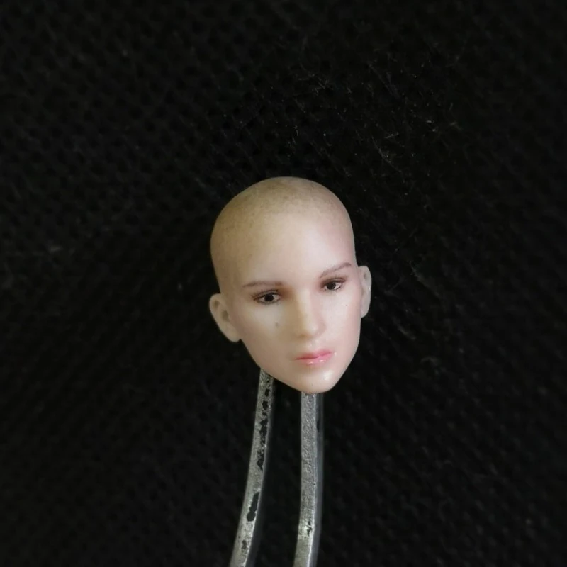 

1/12 Scale Female Monk Head Sculpt Model Beauty Bald Head Carving Toys Fit 6" Action Figure Body Doll In Stock