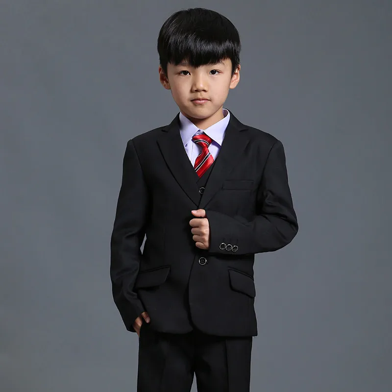 Свадебный костюм для мальчиков черный мальчиков|black suits for boys|suit boysterno menino |