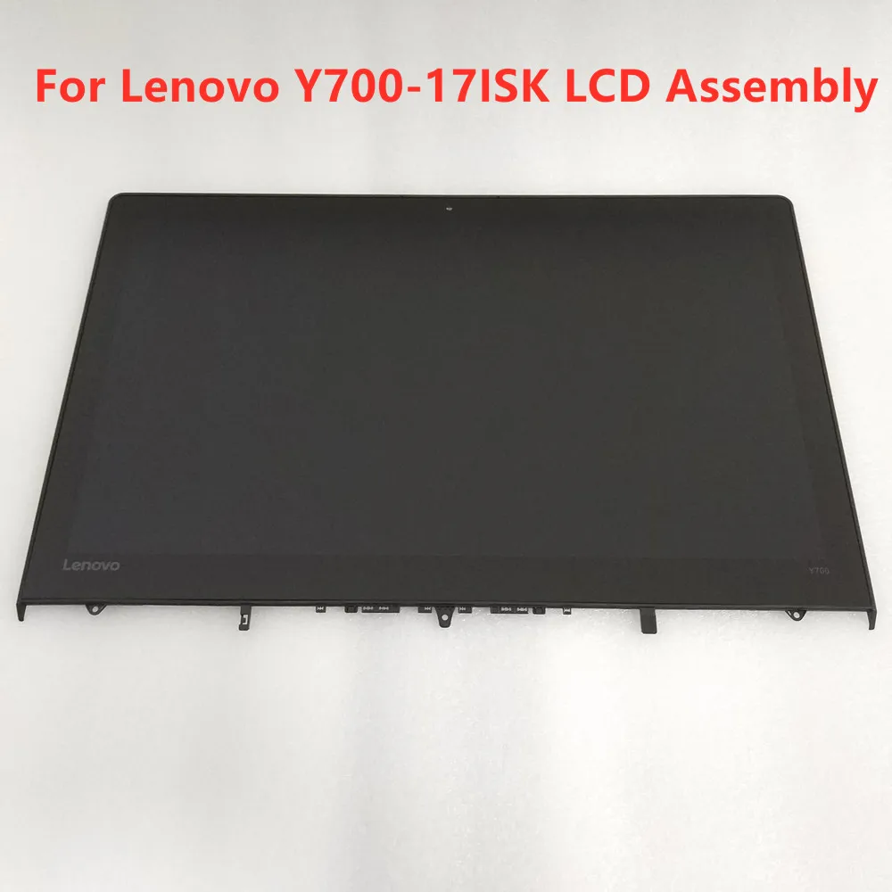 17 3 IPS светодиодный ЖК экран Переднее стекло в сборе 5D10K37624 для Lenovo IdeaPad Y700 17ISK 80Q0 Non