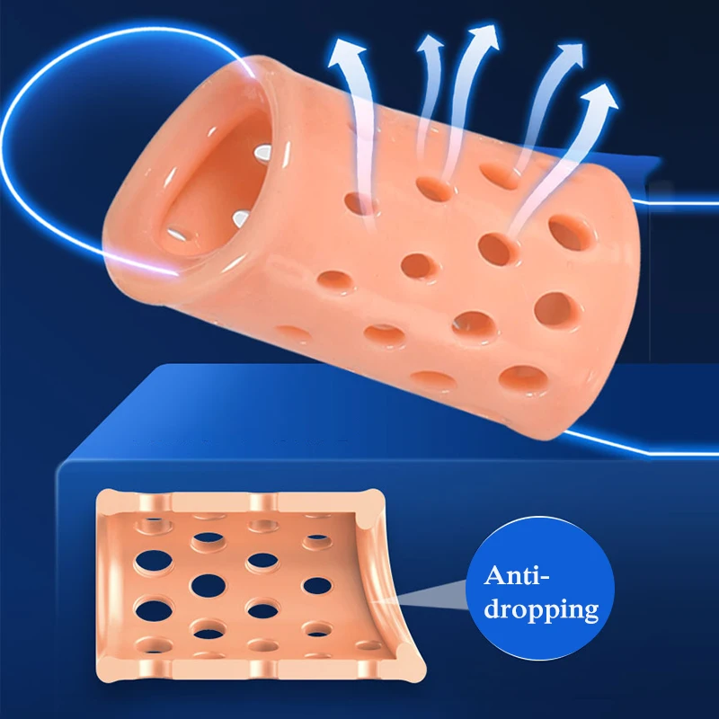 5 ШТ. Пенис Glans Foreskin Коррекция Мужской Целомудрие Устройство Кольцо Пениса