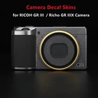 Виниловая наклейка GR3 GR3X для камеры RICOH GRIII  Richo GR IIIX