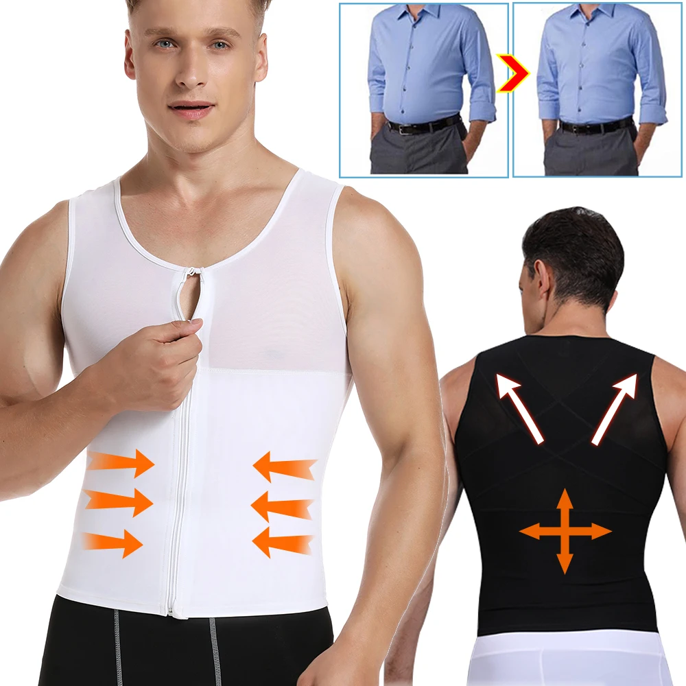 KIWIRATA мужской жилет для лечения ГИНЕКОМАСТИИ Корректирующее белье тела