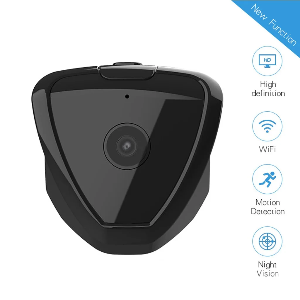 Мини HD DVR беспроводная Wi Fi IP ночное видение датчик движения Переносная Камера