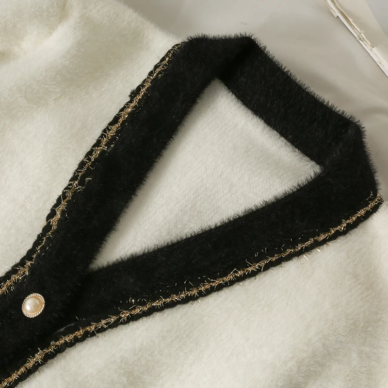 

Fall 2020 women clothing new Hot selling cropped cardigan women korean fashion casual knitted ladies tops black cardigan BVy523