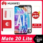 100% Оригинальный 6,3 ''IPS Замена для Huawei Mate 20 Lite ЖК-дисплей сенсорный экран дигитайзер в сборе для Mate20 Lite дисплей