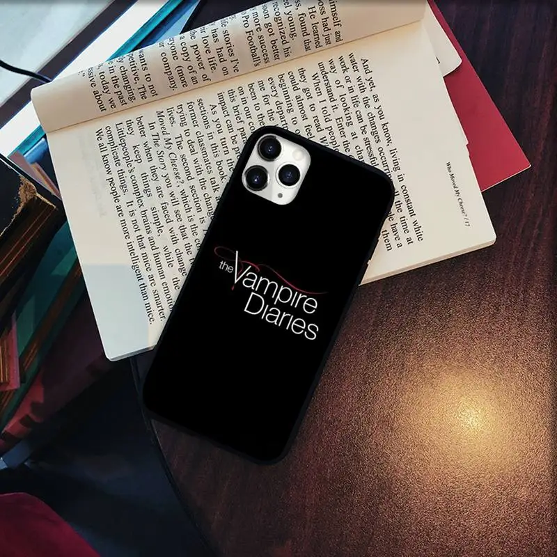 

The Vampire Diaries Fierce Phone Cases for iPhone 11 12 pro XS MAX 8 7 6 6S Plus X 5S SE 2020 XR Soft silicone