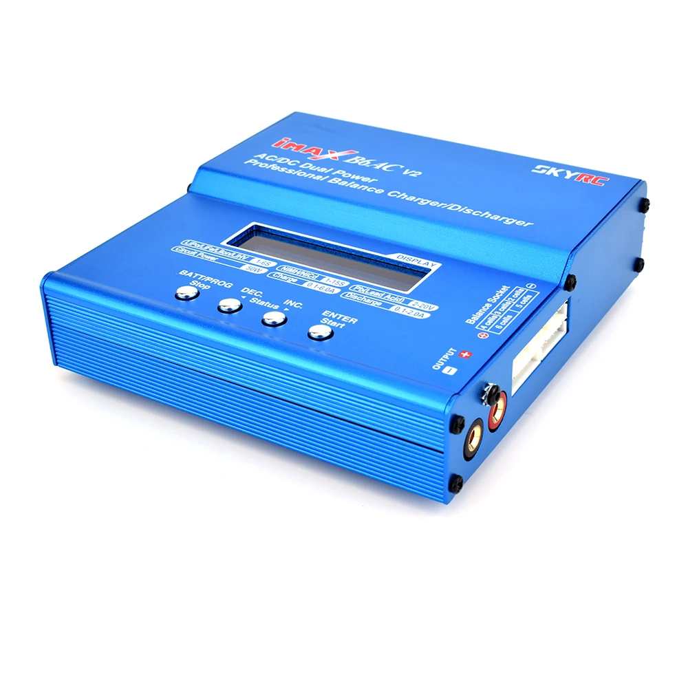 SKYRC iMAX B6AC V2 6A 50 Вт Зарядное устройство/зарядное устройство Dis для 1-6S LiPo Li-Ion LiFe LiHV Nimh Nicd PB RC Дрон батарея