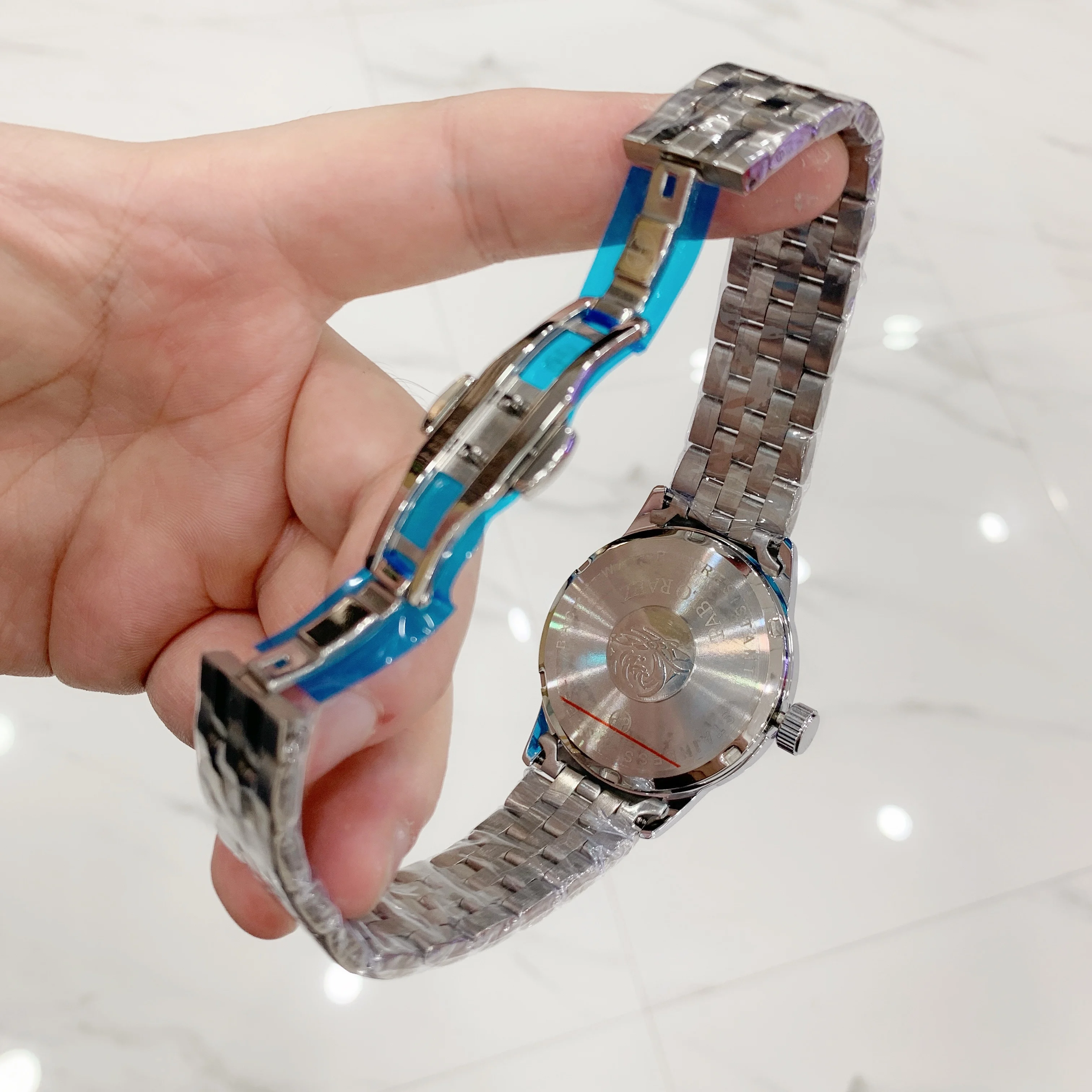 Часы мужские кварцевые из чистой стали водонепроницаемые с датой | Наручные часы