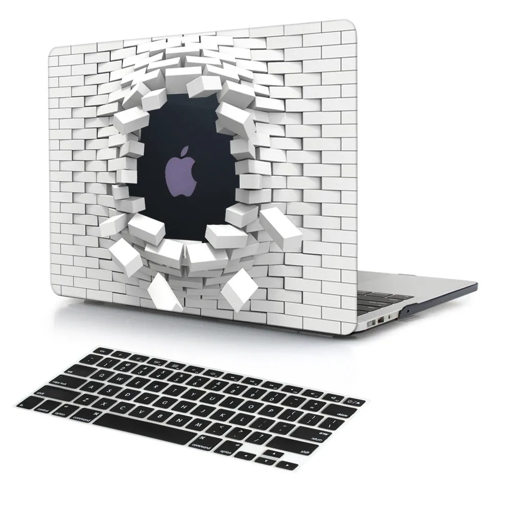 Чехол для ноутбука MacBook Air 13 11 Pro 13 15 retina A1502 Touch Bar mac book 12 13 1" A1708 A2159 A1989 жесткий чехол - Цвет: M495