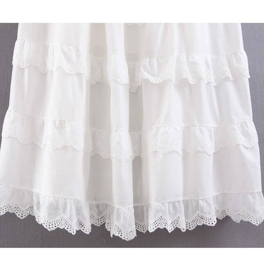 

lace beach wear hippie women dresses vestidos white Boho dress solid cotton strap dress summer dresses sexy sleeveless