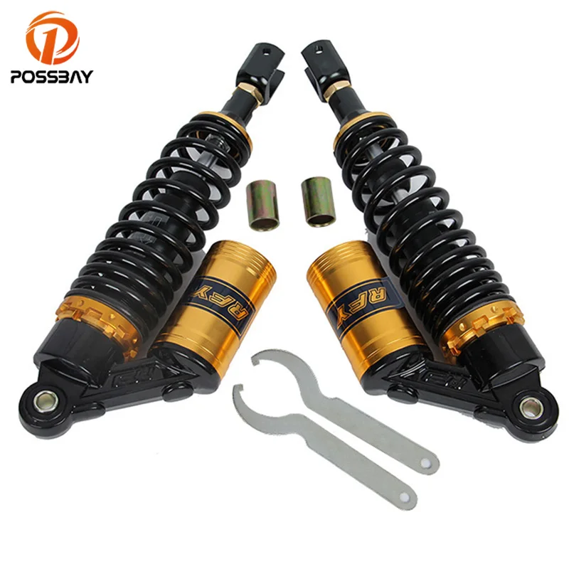 Универсальный Воздушный амортизатор POSSBAY 320 мм для мотоцикла задняя подвеска Honda