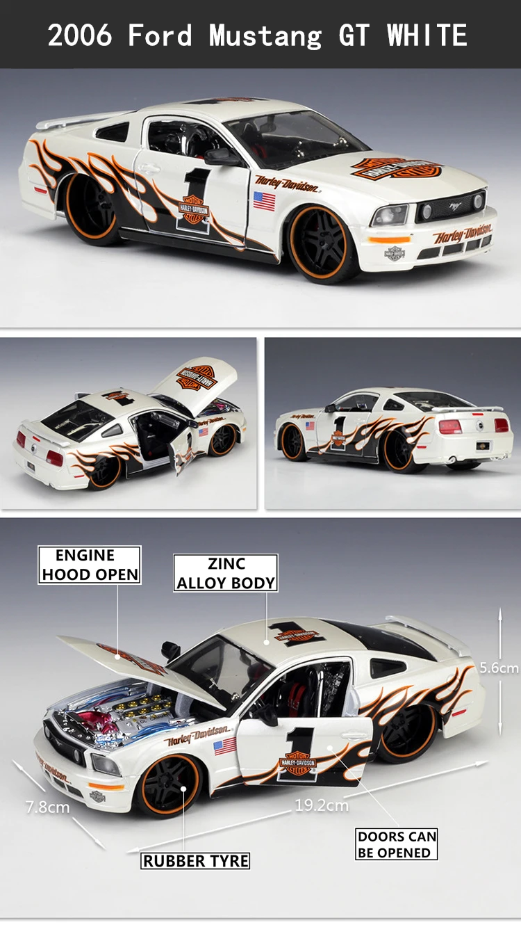 Maisto 1:24 1967 Ford Mustang GT сплав модель автомобиля ремесла Коллекция украшения игрушки инструменты подарок