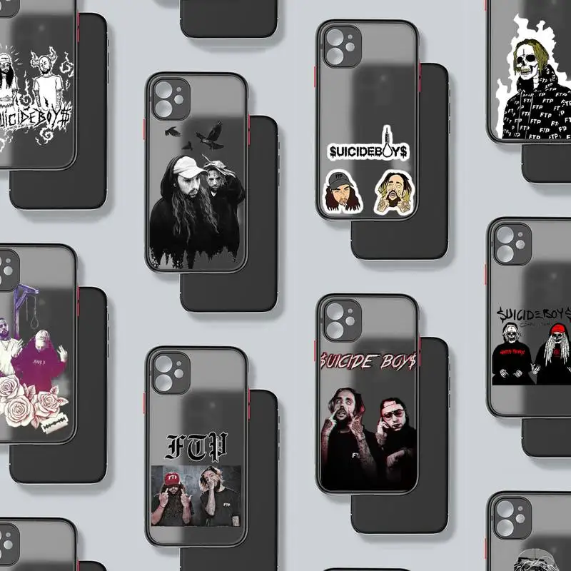 

Suicideboys FTP G59 Phone Case For iphone 12 11 8 7 plus mini x xs xr pro max matte transparent cover