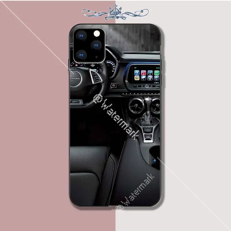 

Chevrolet Camaro Super Car Silicone phone cover case for iphone se 2020 6 6s 7 8 plus x xs max xr 11 12 pro max funda