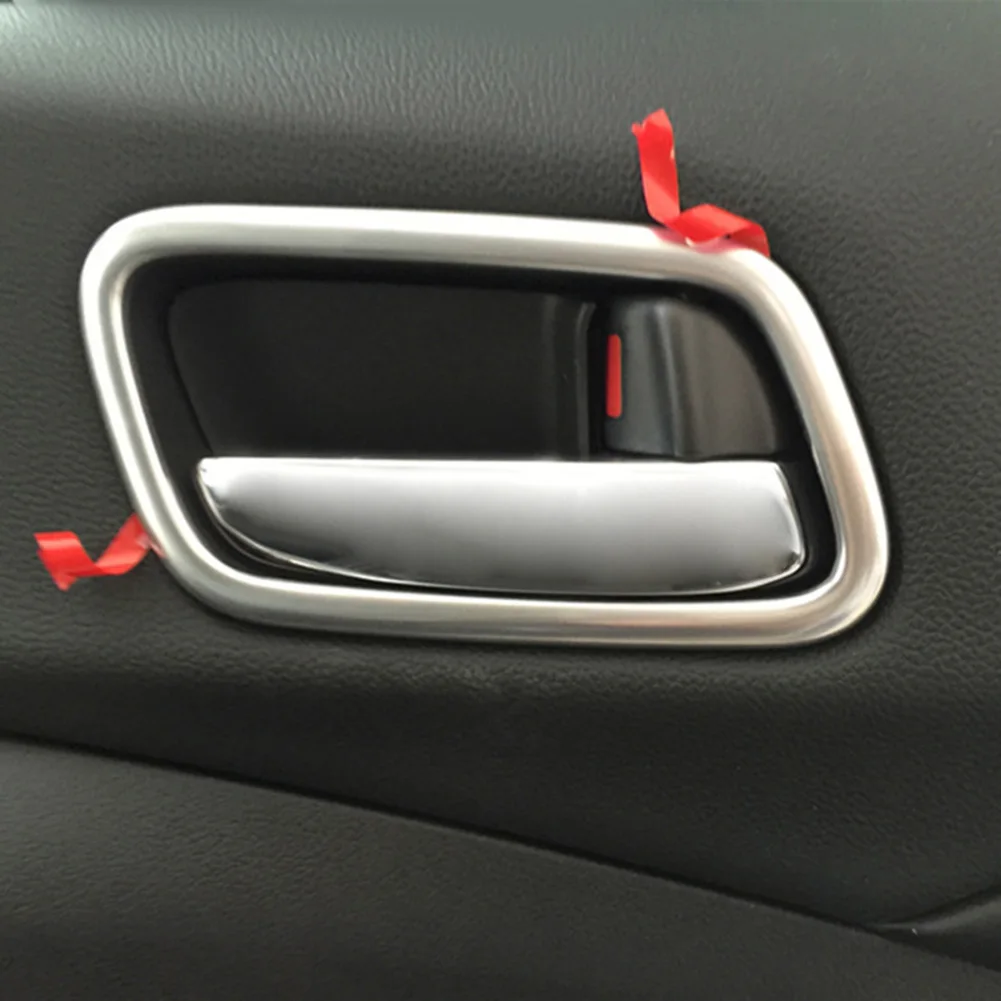 

4 шт., хромированные внутренние аксессуары для Honda CRV CR-V Bowl Cover Handle Parts