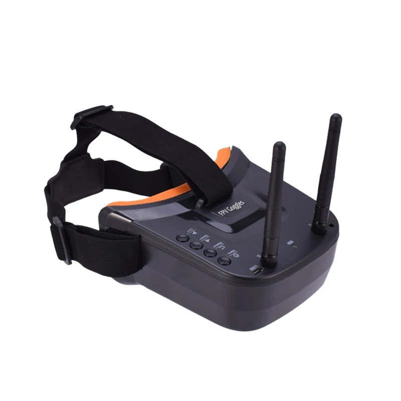 5,8G 40CH FPV очки монитор видео очки гарнитура HD для RC гоночный Дрон с мини 5,8G 25/100mw Видео передатчик камера