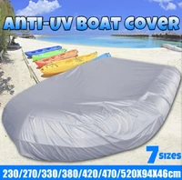 7 sizes kayak rubber boat cover inflatable boat dinghy cover waterproof uv sun dust protection heavy duty 210d oxford cloth cove