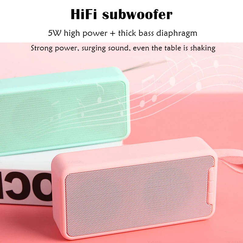 1 шт. портативная беспроводная Bluetooth колонка с FM радио|Портативные колонки| |