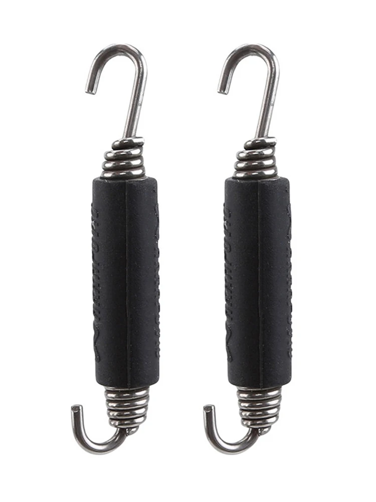 2 Pieces Exhaust Pipe Spring Hook Motorcycle Stainless Steel Hooks For Akrapovic SC Project AR |
