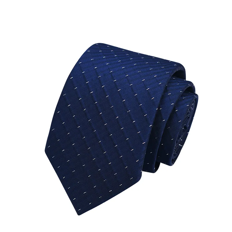 Kaidvll Business Necktie Men Ties 7cm Blue Color For Skinny Tie Wedding Dress Fashion Shirt Accessories | Аксессуары для одежды