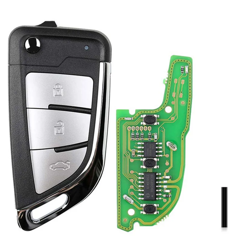 XHORSE XKKF21EN НОЖ 2 стиля флип 3 кнопки VVDI пульт дистанционного управления