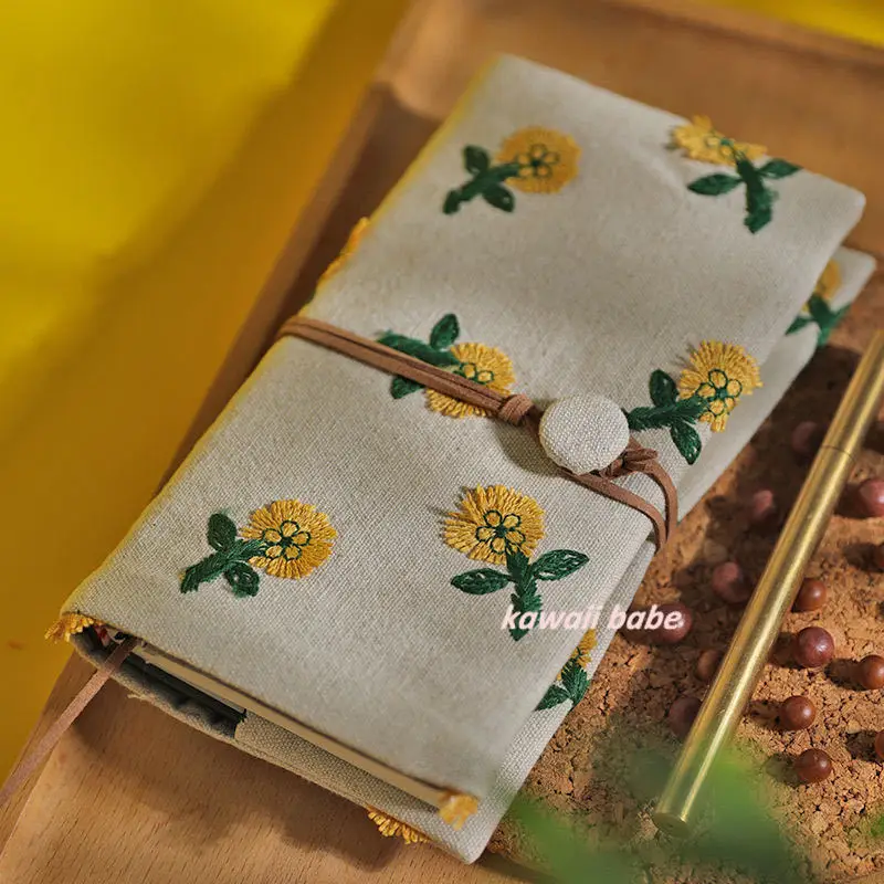 

6 Ring Binder School Supplies Office Accessories Budget Book 2022 Agenda Planner Journal Notebook Notepad Stationery Cloth Cover