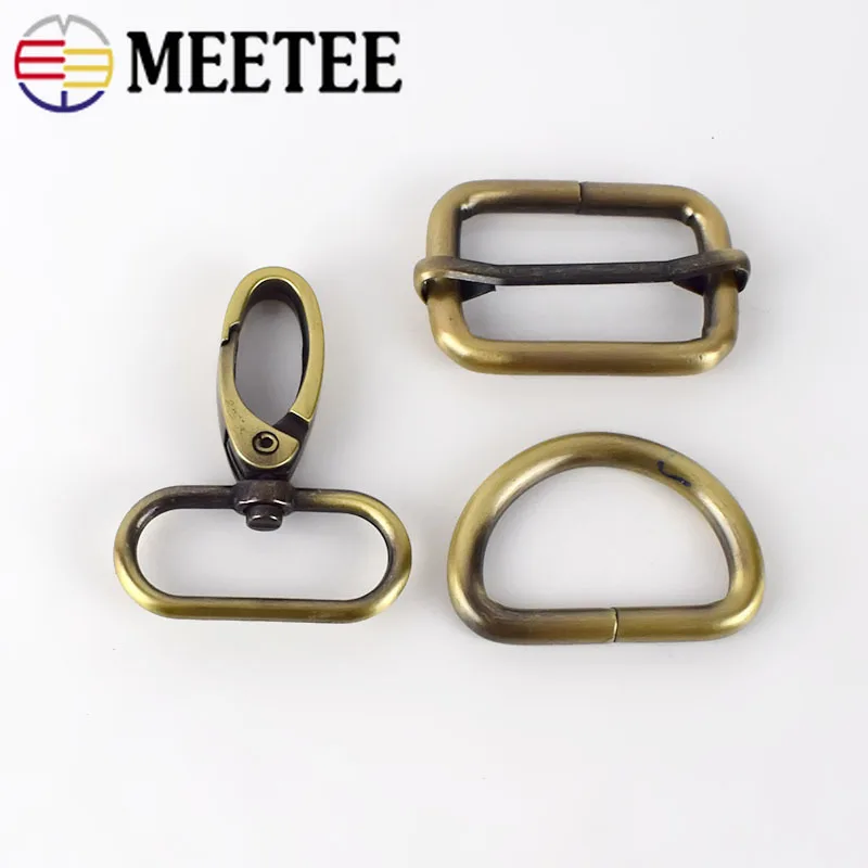 1/2 набора 32 мм металлическая пряжка регулировщик D кольцо пряжки сумка ремень