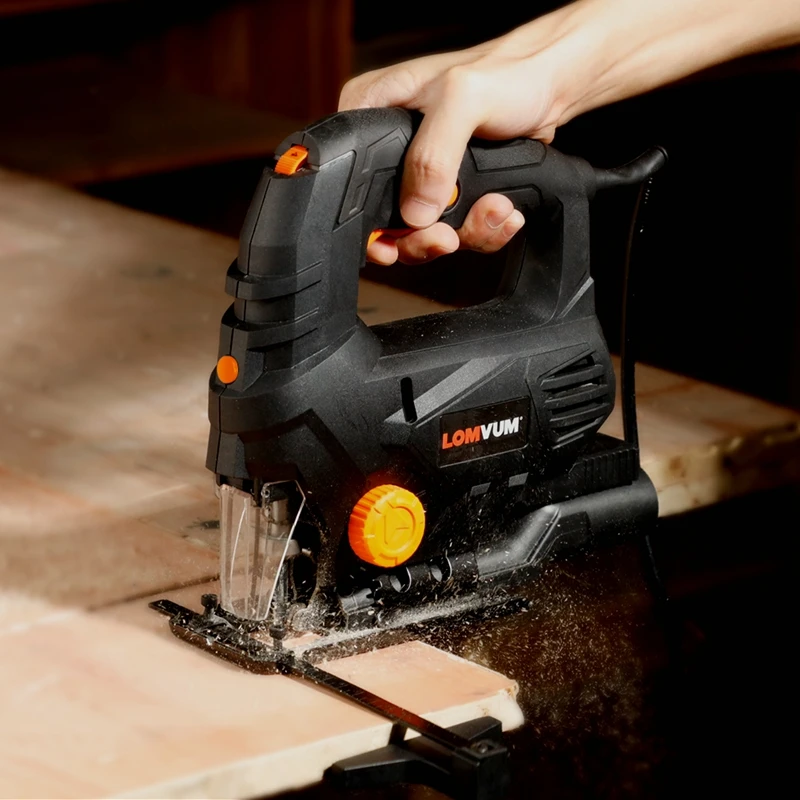 LOMVUM лазерный лобзик Электроинструмент машина электрическая пила с лазерной