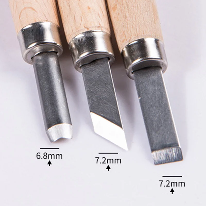 3 шт./компл. высокий стальной резак резьба набор стамесок для деревообработки