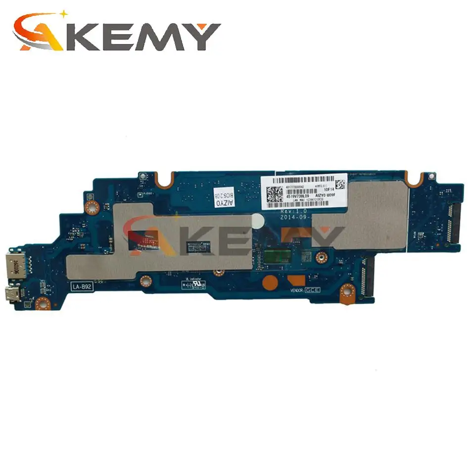 for lenovo yoga 3 1170 yoga 3 11 laptop motherboard with sr23c m 5y10c cpu 8gb ram aizy0 la b921p 5b20h33238 100 test free global shipping