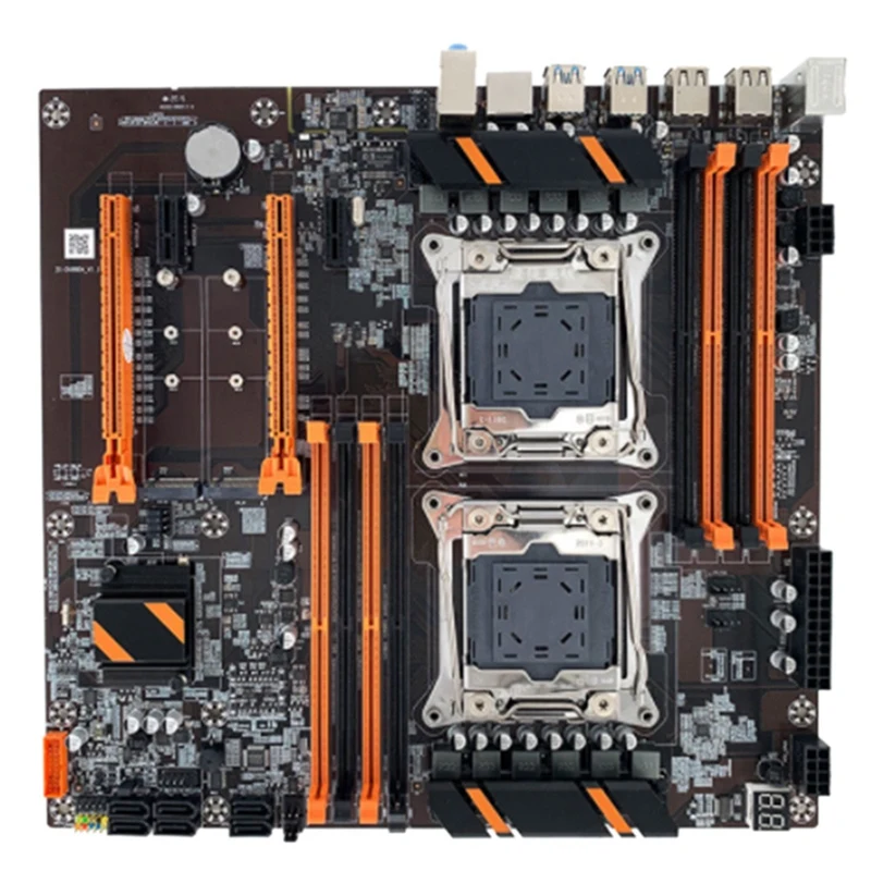 

NEW-X99 материнская плата двухканальная DDR4 LGA-2011V3 сервер E5 Zhiqiang SATA III материнская плата для настольного компьютера