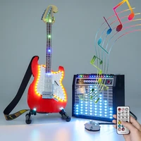 led light kit for ideas 21329 fender moc education diy toys building blocks guitar collectible lamp set no model