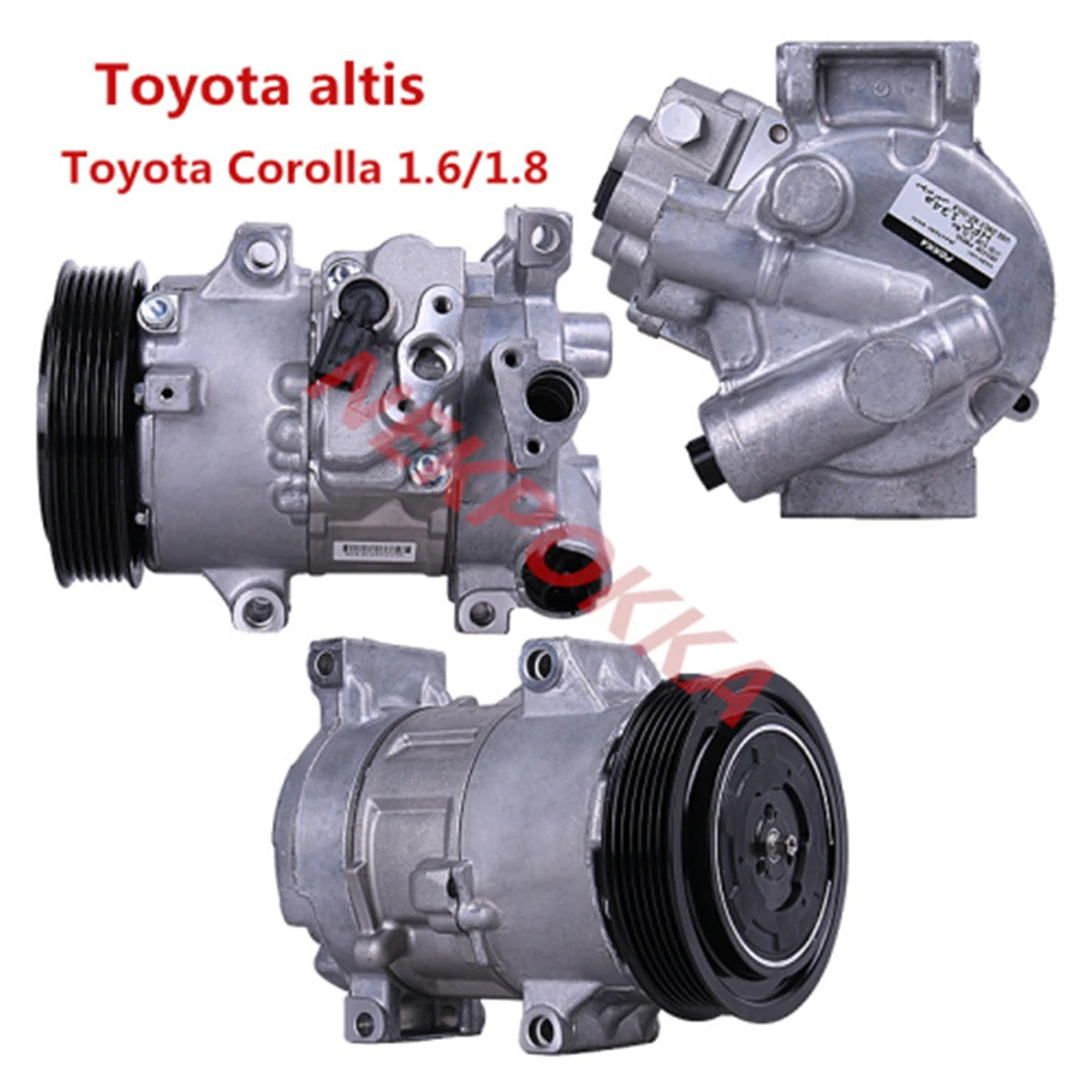 Автомобильный Компрессор кондиционера для altis Corolla 1 6/1 8 2014 2018 Модель двигателя: 1ZR