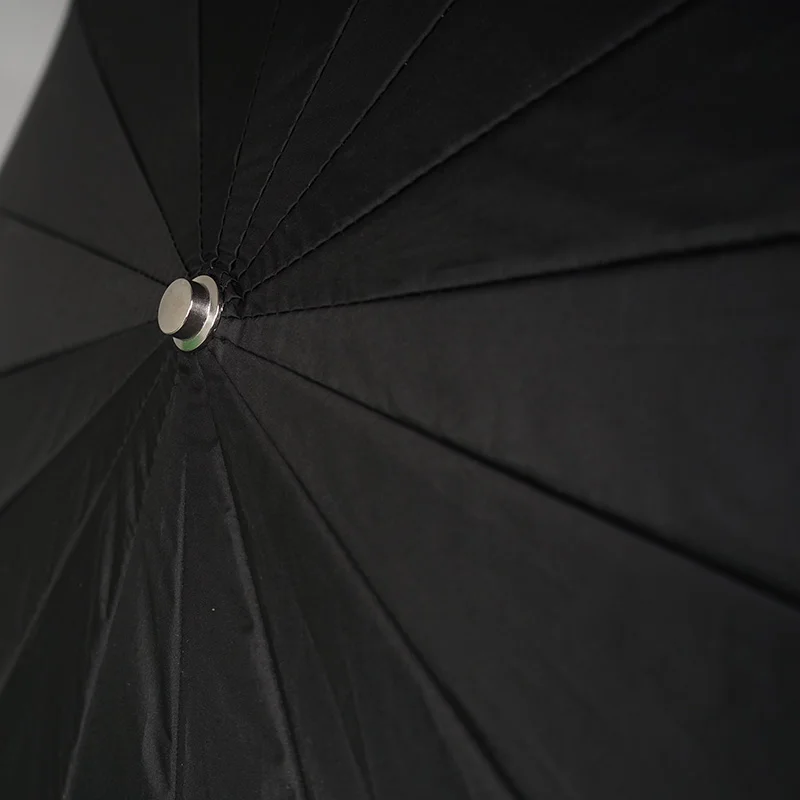130cm 51 Inch Reflective Umbrella For Photo Studio Flash Deep Parabolic Umbrella Photography Lighting Accessories Black Silver enlarge