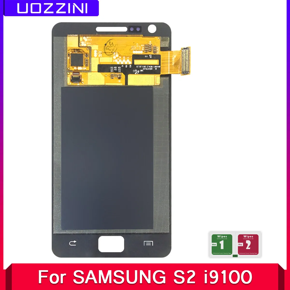 2 шт. сменный ЖК экран для Samsung S2 I9100 I9105 i9100|Экраны мобильных телефонов| |