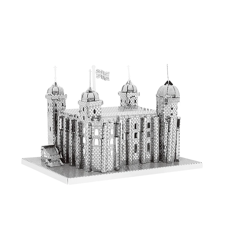 Башня Лондона архитектура 3D металлические Пазлы здание Эйфелева головоломка