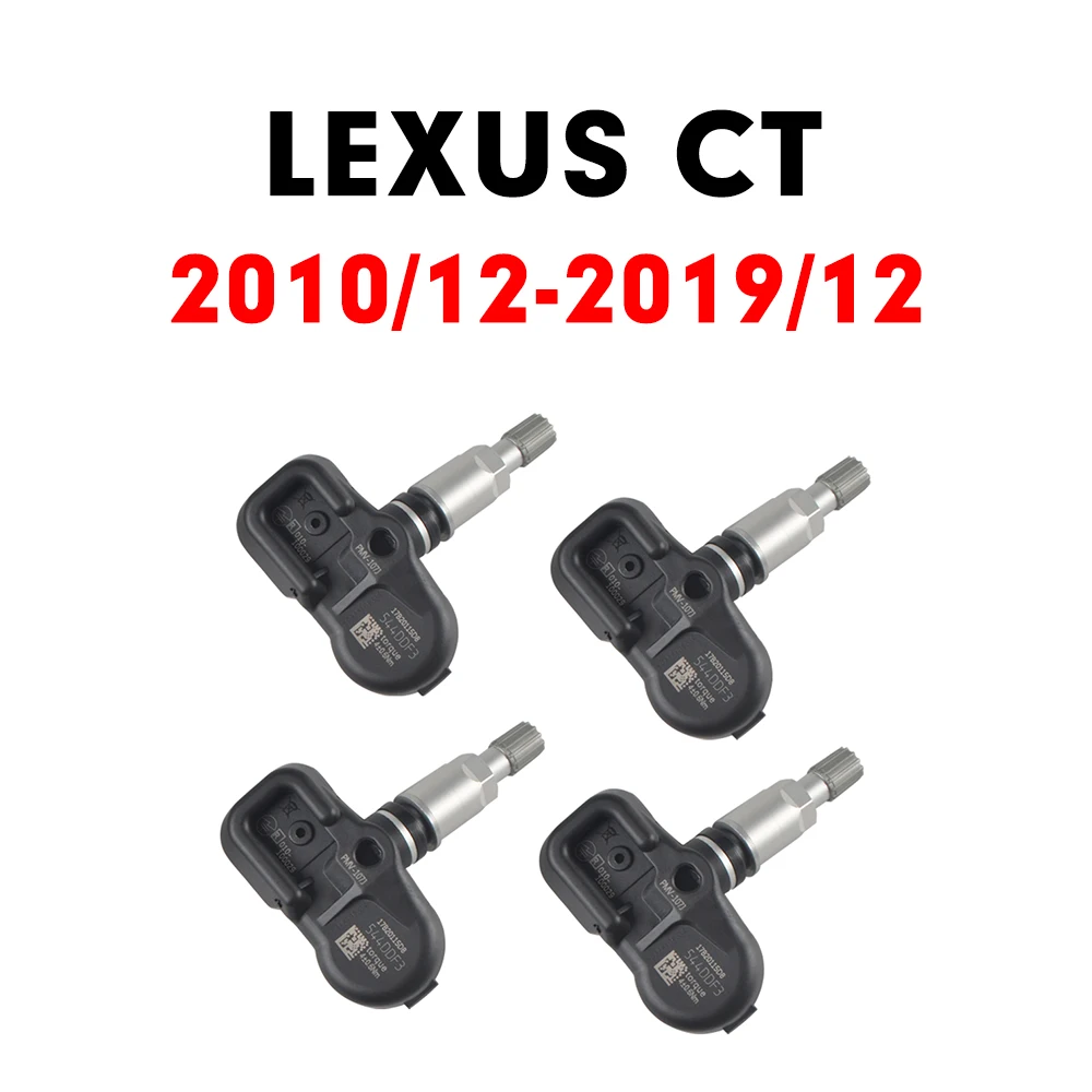 Tire Pressure Sensor Monitoring System For Lexus CT (2010-2019) TPMS 315MHz PMV-107J/C010 4620733011 4260706020 | Автомобили и