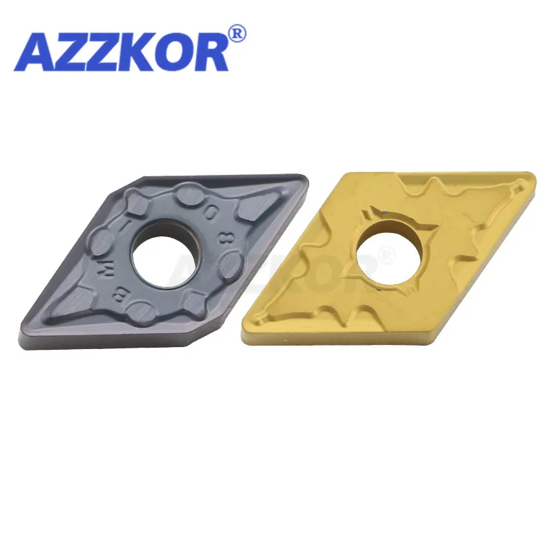 DNMG1504 TM PM BF BM карбидные вставки AZZKOR резак токарный станок с ЧПУ Токарный