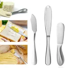 1 шт. нож для сыра, ножи для масла из нержавеющей стали, утолщенные разрезчики сыра, слайсер для сыра, разрезчик масла, ножи, инструменты для сыра