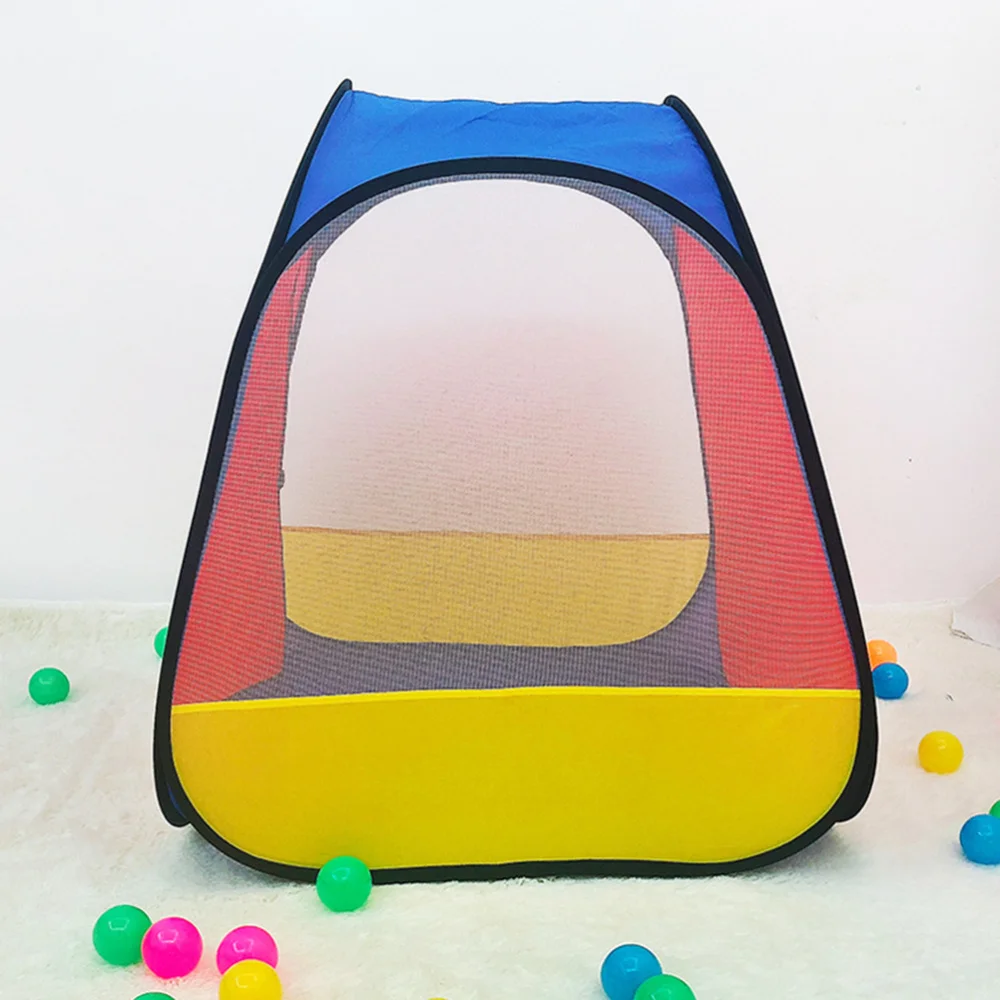Красочная палатка для детей портативная детская игровая дома складывающаяся