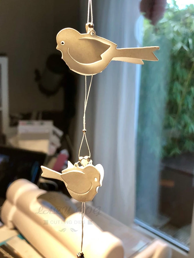 2PCS Bird Animal Metal Cutting Dies Scrapbooking Stencil DIY Decorative Craft Embossing Die Cuts Card Making New For 2019 | Дом и сад