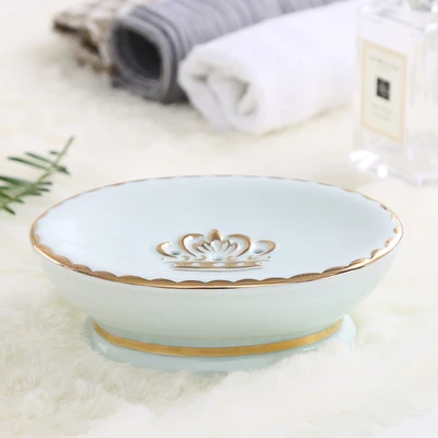 Белая овальная мыльница керамический чехол для мыла|Мыльницы| |