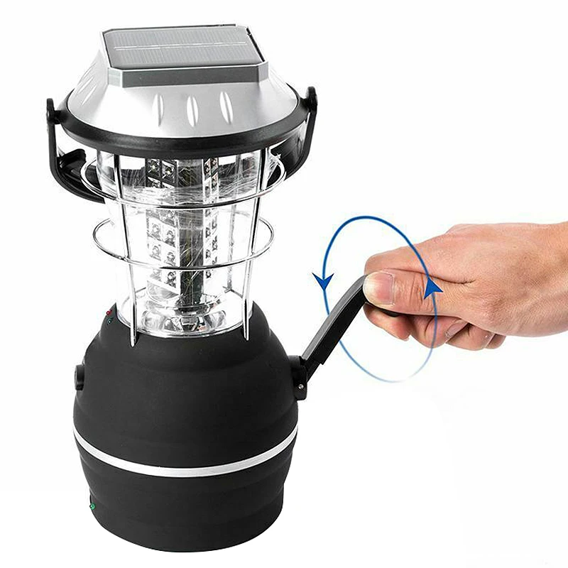 Уличсветильник фонарь на солнечной батарее с 36 светодиодами перезаряжаемая