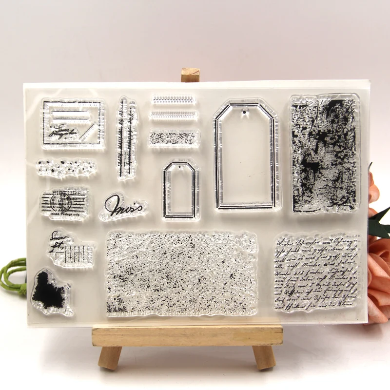 Прозрачный штамп для скрапбукинга/изготовления карт | Дом и сад
