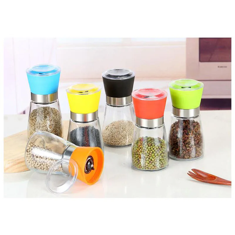 Мельница для перца ручная мельница соли и специй шейкер контейнер приправ