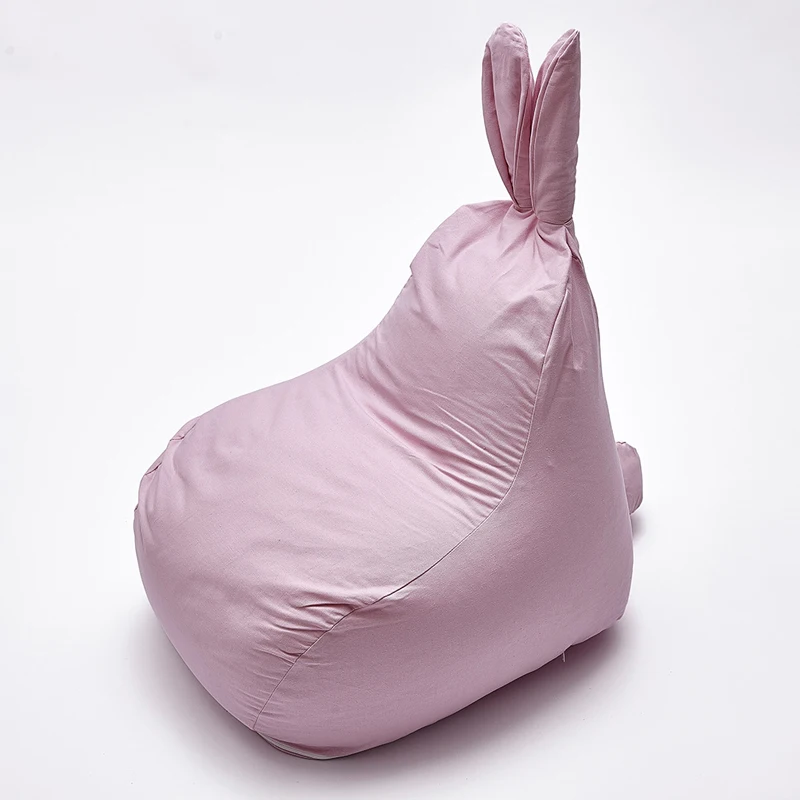 Детский диван в полоску с заячьими ушками скандинавском стиле чехол для сиденья