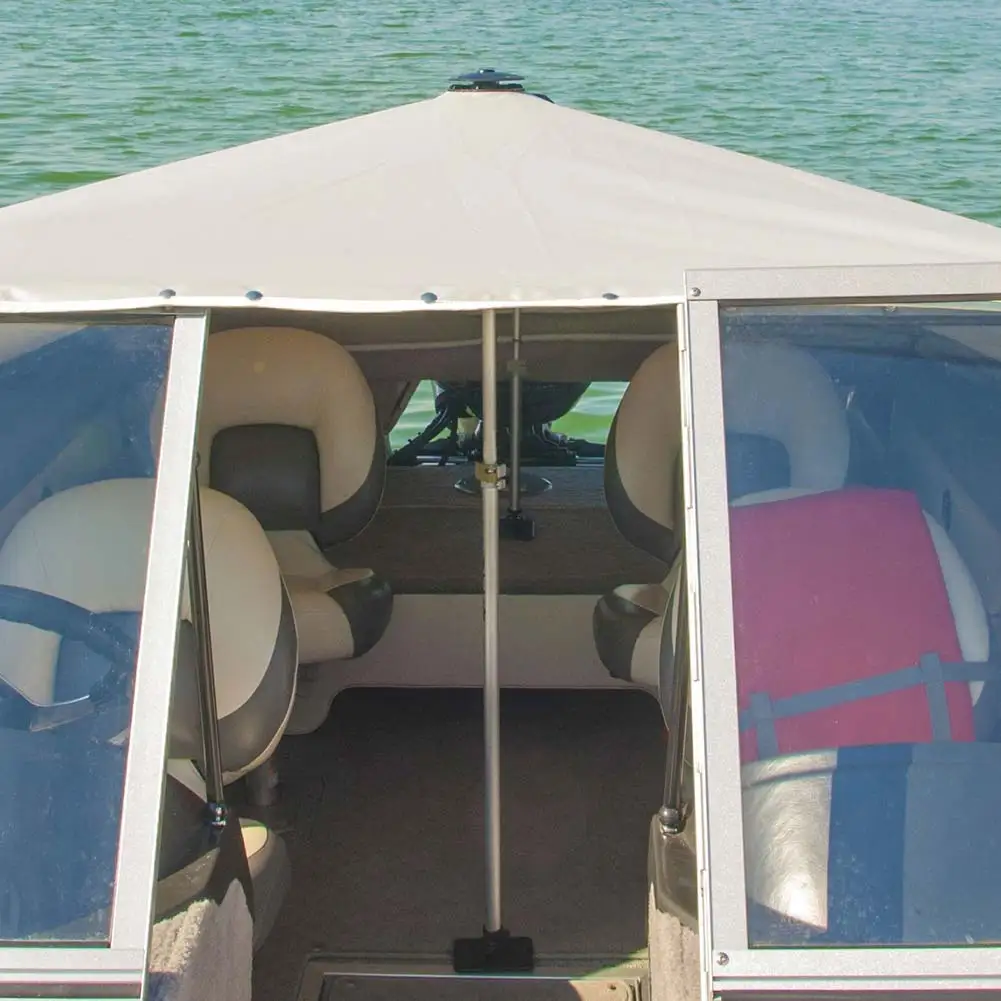 

2021 Adjustable Boat Cover 22''-54" Multipurpose Aluminum Alloy Folding Long Canopy Support Pole 3-Section Strong Accessories