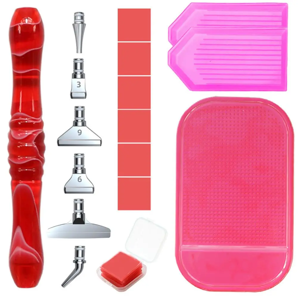 

Фрезер, точечная ручка, сменные головки из сплава, ручка для алмазной живописи из смолы, клеевая глина для алмазной живописи