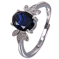 blue sapphire 7mm9mm ring proposal ring september birthstone marquise cut blue gemstone 925 sterling silver ring for her