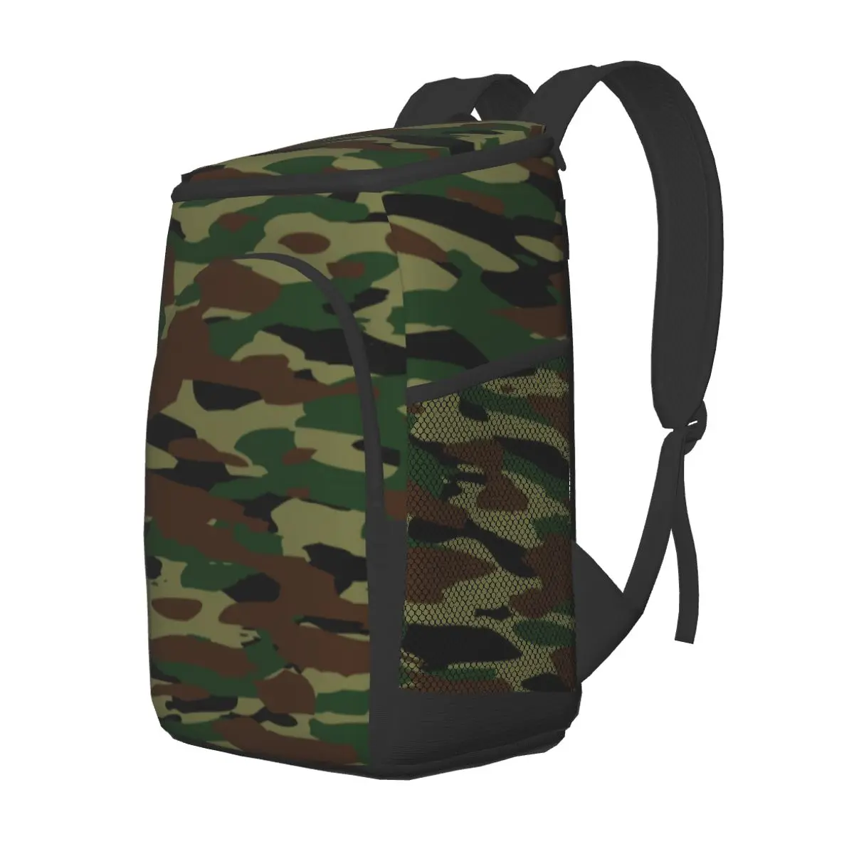 picnic cooler backpack summer camouflage pattern waterproof thermo bag refrigerator fresh keeping thermal insulated bag free global shipping